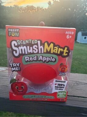 Scented SmushMart Red Apple Kids Squishy Toy